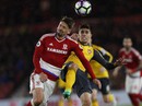 Thoát hiểm ở Riverside, Arsenal trở lại top 6 Thoát hiểm ở Riverside, Arsenal trở lại top 6