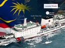 Tàu Trung Quốc bám riết lãnh hải Malaysia Tàu Trung Quốc bám riết lãnh hải Malaysia