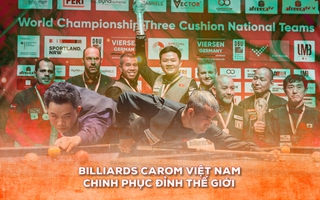 Billiards carom Việt Nam chinh phục đỉnh thế giới