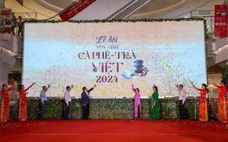 Tưng bừng khai mạc Lễ hội "Tôn vinh Cà phê – Trà Việt"
