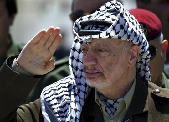 Cố Tổng thống Palestine Yasser Arafat.
Ảnh: Reuters