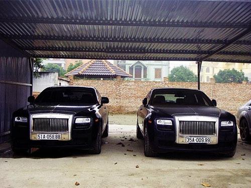 2 trong 7 chiếc Rolls-Royce của bầu Thụy Ảnh: Lâm Thỏa