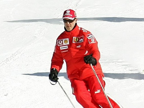 Schumacher trước khi xảy ra tai nạn