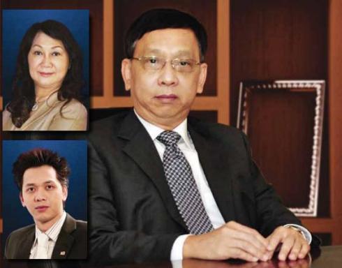 
	Gia đình ông Chủ tịch HĐQT ACB gồm ông Trần Mộng Hùng, Trần Hùng Huy và bà Đặng Thu Thủy.