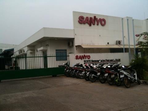 Trụ sở Công ty TNHH Sanyo Semiconductor Việt Nam tại KCX Tân Thuận, TP HCM