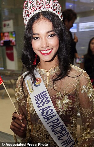 Burmese model May Myat Noe, 18, was crowned winner of Miss Asia Pacific in May but has been dethroned