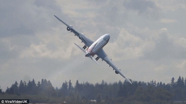 The plane was departing from Paine Field airport in Washington, US