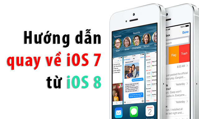 Quay về iOS 7 từ iOS 8