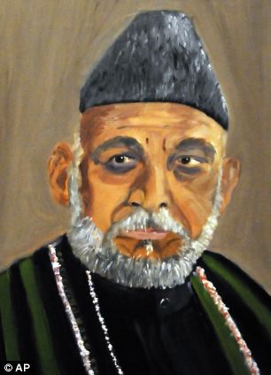 Tổng thống Afghanistan Hamid Karzai.