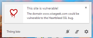 Phát hiện Heartbleed trên trình duyệt Chrome