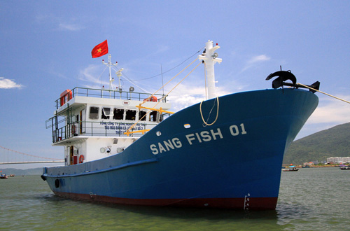Công ty của ông Trần Văn Trí đề xuất được hỗ trợ vốn đóng mới, nhập tàu thép để giúp ngư dân đánh bắt, khai thác thủy hải sản và phục vụ nguồn nguyên liệu cho công ty. Ảnh minh họa: Nguyễn Đông