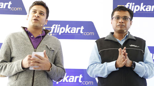 Hai nhà sáng lập Flipkart - Binny Bansal và Sachin Bansal Nguồn: QZ - FLIPKART