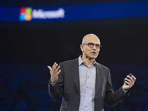 CEO mới của Microsoft đang thực hiện việc đổi mới công ty khổng lồ này. Nguồn: Tribkcpg