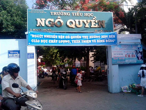 Ảnh (online): Trường Tiểu học Ngô Quyền-TP Cần Thơ