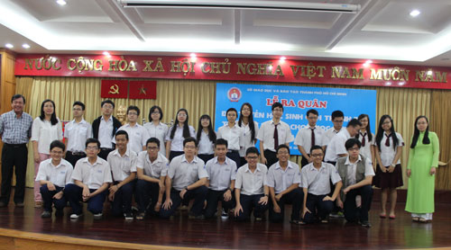 Học sinh TP HCM sẽ thi học sinh giỏi quốc gia tại Trường THPT chuyên Lê Hồng Phong