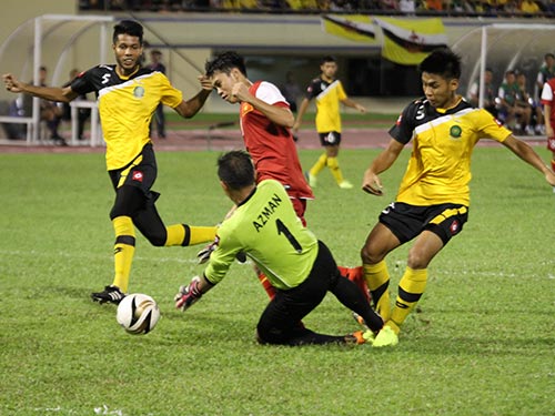 Văn To&agrave;n bỏ lỡ hơn một nửa số cơ hội U19 tạo ra ở trận h&ograve;a Brunei 2-2