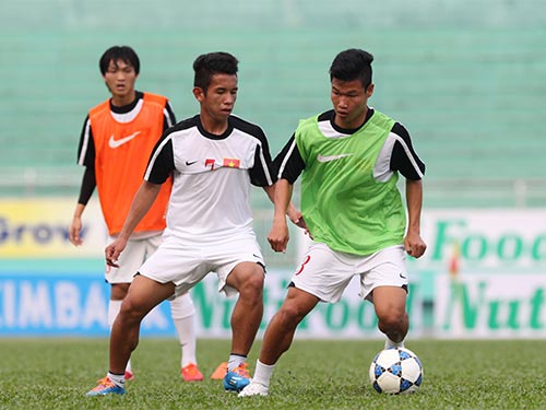 U19 Việt Nam đã sẵn sàng cho trận đầu tiên với U22 Singapore vào chiều 9-8  Ảnh: QUANG LIÊM