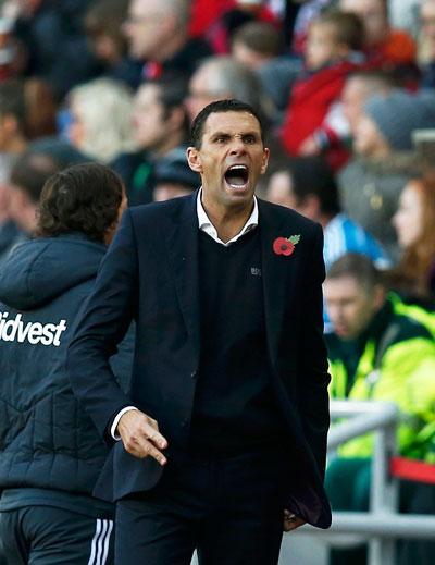 HLV Poyet tin rằng Sunderland sẽ duy trì được thành tích ấn tượng                                                   Ảnh: REUTERS