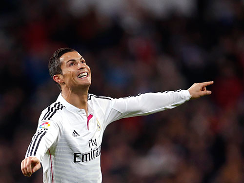 Real Madrid đang bay cao trên “đôi cánh” của Ronaldo 
Ảnh: REUTERS