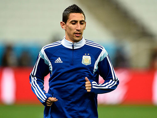 Di Maria có khả năng thi đấu trong hiệp 2 trận chung kết với Đức Ảnh: REUTERS