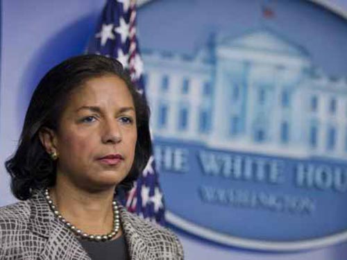 Cố vấn an ninh quốc gia Mỹ Susan Rice Ảnh: AP