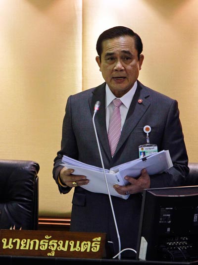 Thủ tướng Thái Lan  Prayuth Chan-ocha. Ảnh: REUTERS