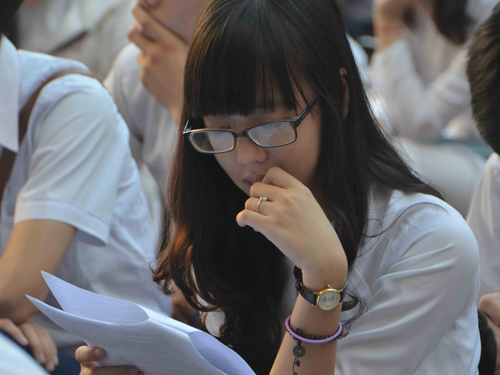 Nhiều thí sinh Đà Nẵng băn khoăn trước kỳ thi có nhiều điểm mới