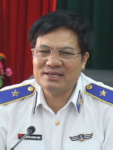 Thiếu tướng Nguyễn Quang Đạm, Tư lệnh Cảnh sát biển Việt Nam