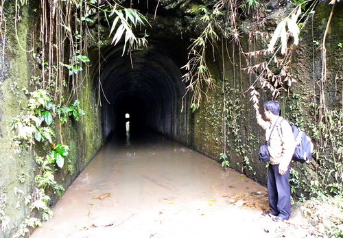 Hầm đường sắt Thanh Lạng (xã Thanh Hóa, huyện Tuyên Hóa, tỉnh Quảng Bình) - Ảnh: M.Văn