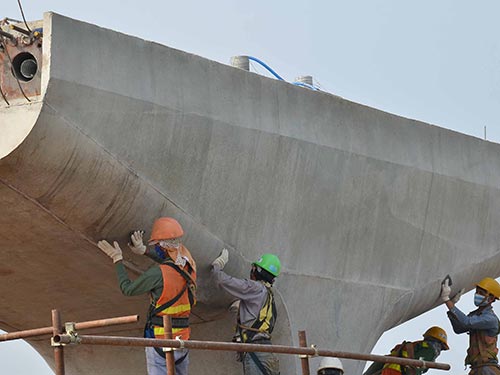 Tuyến metro Bến Thành - Suối Tiên khi hoàn thành sẽ thúc đẩy phát triển kinh tế - xã hội TP HCM Ảnh: TẤN THẠNH