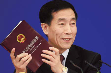 Li Fei, Phó Tổng thư ký cơ quan lập pháp hàng đầu Trung Quốc. Ảnh: China Daily