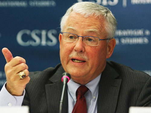 GS Carl Thayer, chuyên gia nghiên cứu Đông Nam Á và quan hệ quốc tế thuộc Học viện Quốc phòng Úc Ảnh: PHILSTAR