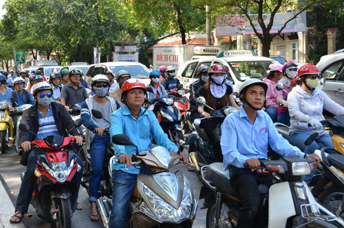 Các nhà sản xuất xe máy đã có những thiết kế thuận lợi cho người tiêu dùng lựa chọn để sử dụng Ảnh: TẤN THẠNH Các nhà sản xuất xe máy đã có những thiết kế thuận lợi cho người tiêu dùng lựa chọn để sử dụng Ảnh: TẤN THẠNH