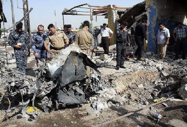 Các tay súng IS đã thực hiện nhiều vụ tấn công ở Fallujah và chôn tập thể các nạn nhân. Ảnh: Turkish Press