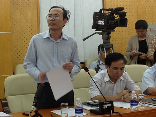 Ông Phí Ngọc Tuyển cho biết các tổ chức quốc tế khuyến nghị Việt Nam công khai, minh bạch 
việc kê khai tài sản
