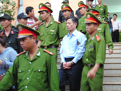 Bị cáo Vũ Việt Hùng bị tòa tuyên án tử