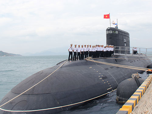 Tàu ngầm HQ-182 Hà Nội sẵn sàng nhận nhiệm vụ bảo vệ Tổ quốc