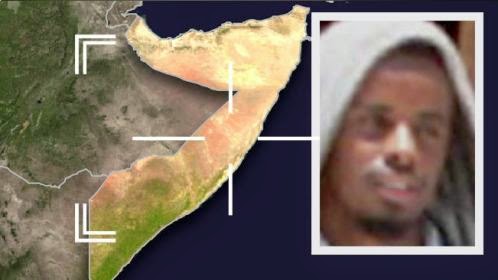 Chân dung Ahmed Godane, lãnh đạo tổ chức al Shabaab mà Mỹ tuyên bố đã tiêu diệt trong chiến dịch không kích Somali hôm 1-9. Ảnh: Reuters