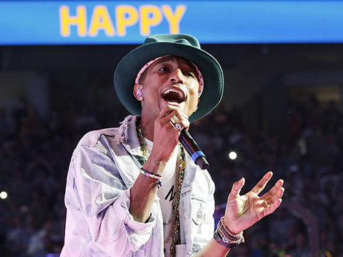 Ngôi sao R&B Pharrell Williams là một trong nhiều người nổi tiếng sắp được lưu danh trên Đại lộ Danh Vọng Hollywood. Nguồn: Reuters