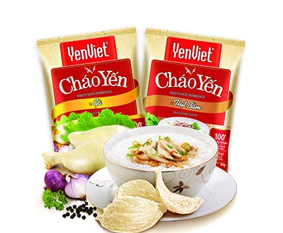 Cháo Yến YenViet - bước đột phá mới của dòng cháo ăn liền