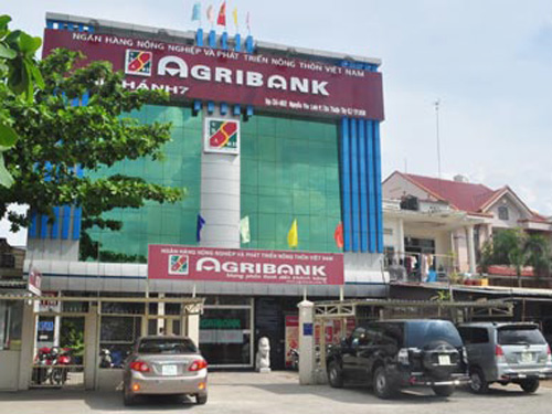 Trụ sở của Ngân hàng Agribank Chi nhánh 7 tại phường Tân Thuận Tây, quận 7, TP HCM - Ảnh: CAND