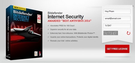 Bản quyền phần mềm bảo mật từ BitDefender