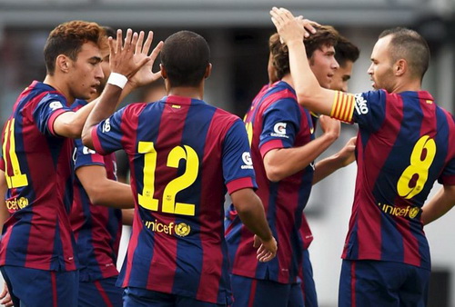 Sao trẻ Barcelona lập công trước đối thủ Phần Lan Sao trẻ Barcelona lập công trước đối thủ Phần Lan