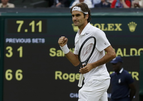 Federer tiến nhanh vào vòng 4