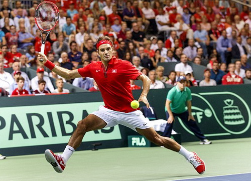 Roger Federer nhận lời khi phong độ tốt dần lên từ đầu năm đến nay