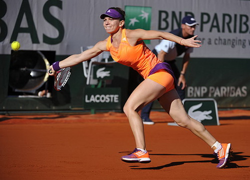 ... nhưng Halep còn thi đấu xuất sắc hơn, lần đầu vào chung kết Roland Garros