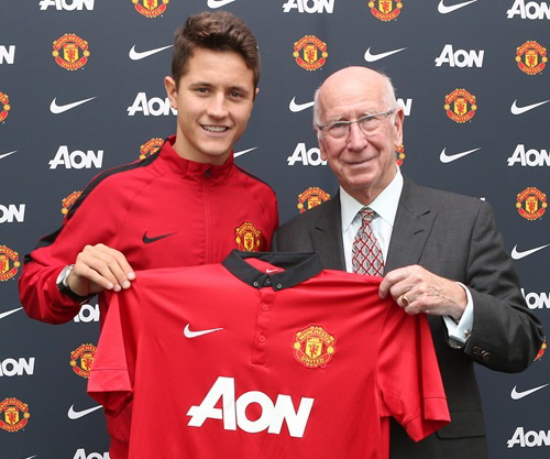 Ander Herrera là tân binh đầu tiên của M.U trong kỳ chuyển nhượng