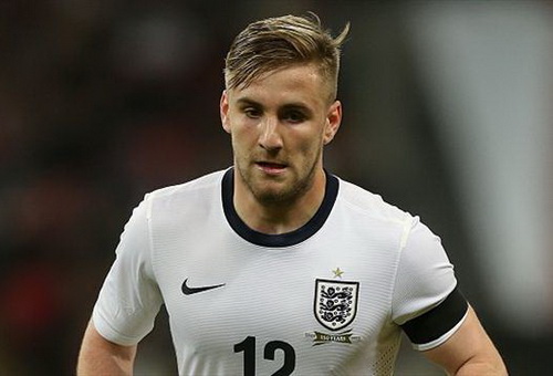 Anh sẽ có thêm sự hỗ trợ từ hậu vệ 18 tuổi  Luke Shaw