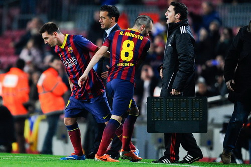 Messi tái xuất sau 50 ngày nghỉ ngơi dưỡng thương