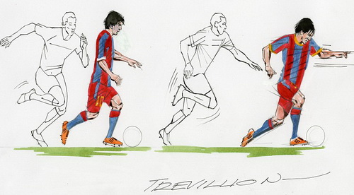 Bước chạy thần tốc, kỳ diệu của Lionel Messi ở trận chung kết Champions League   2011